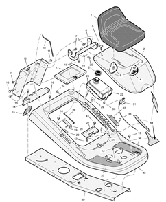 Part Location Diagram of 1401240 Murray DISCONTINUED